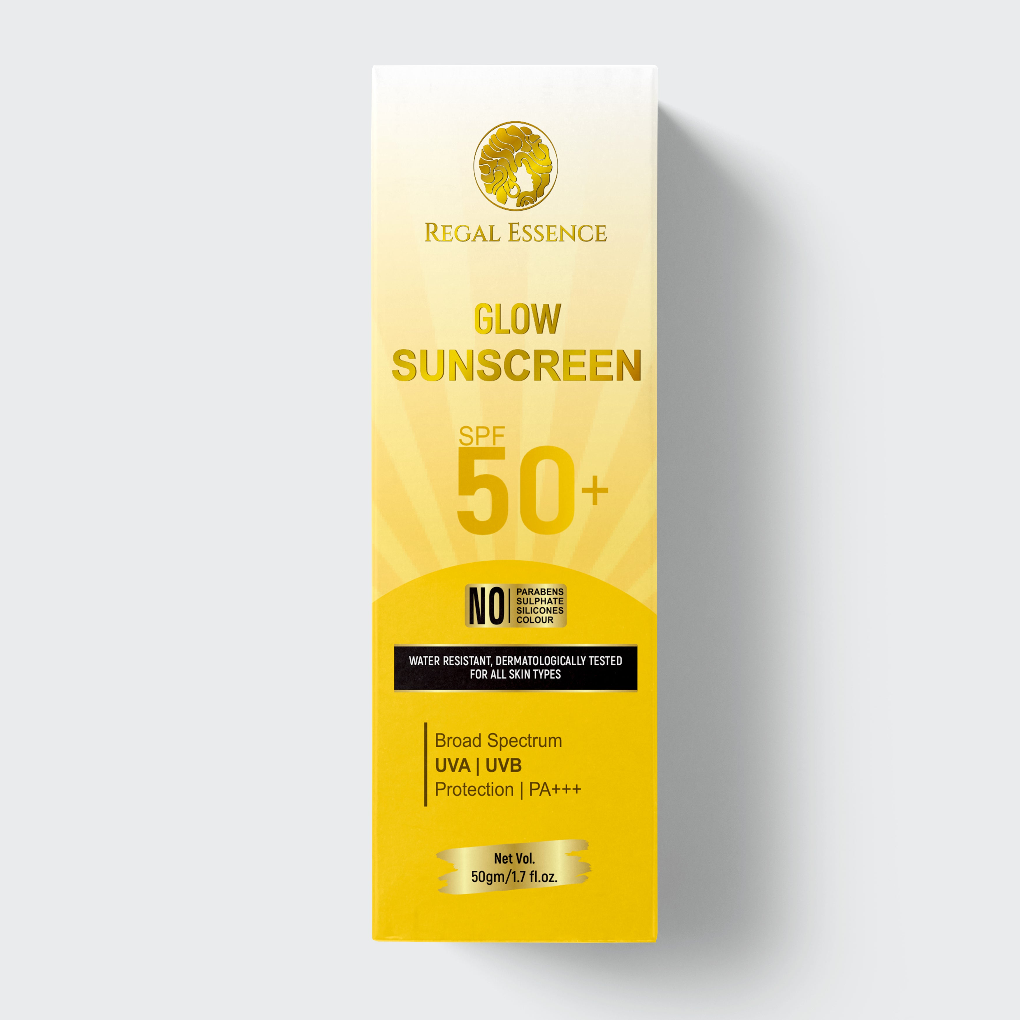 Regal Essence Sunscreen SPF 50+ With UVA & UVB Protection (50 GM) Regal Essence