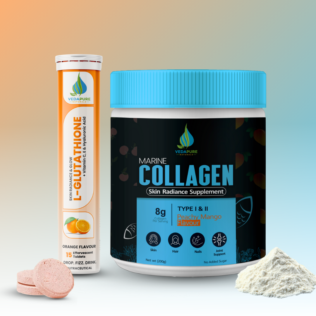 COMBO - Marine Collagen 210 g & Omega 3