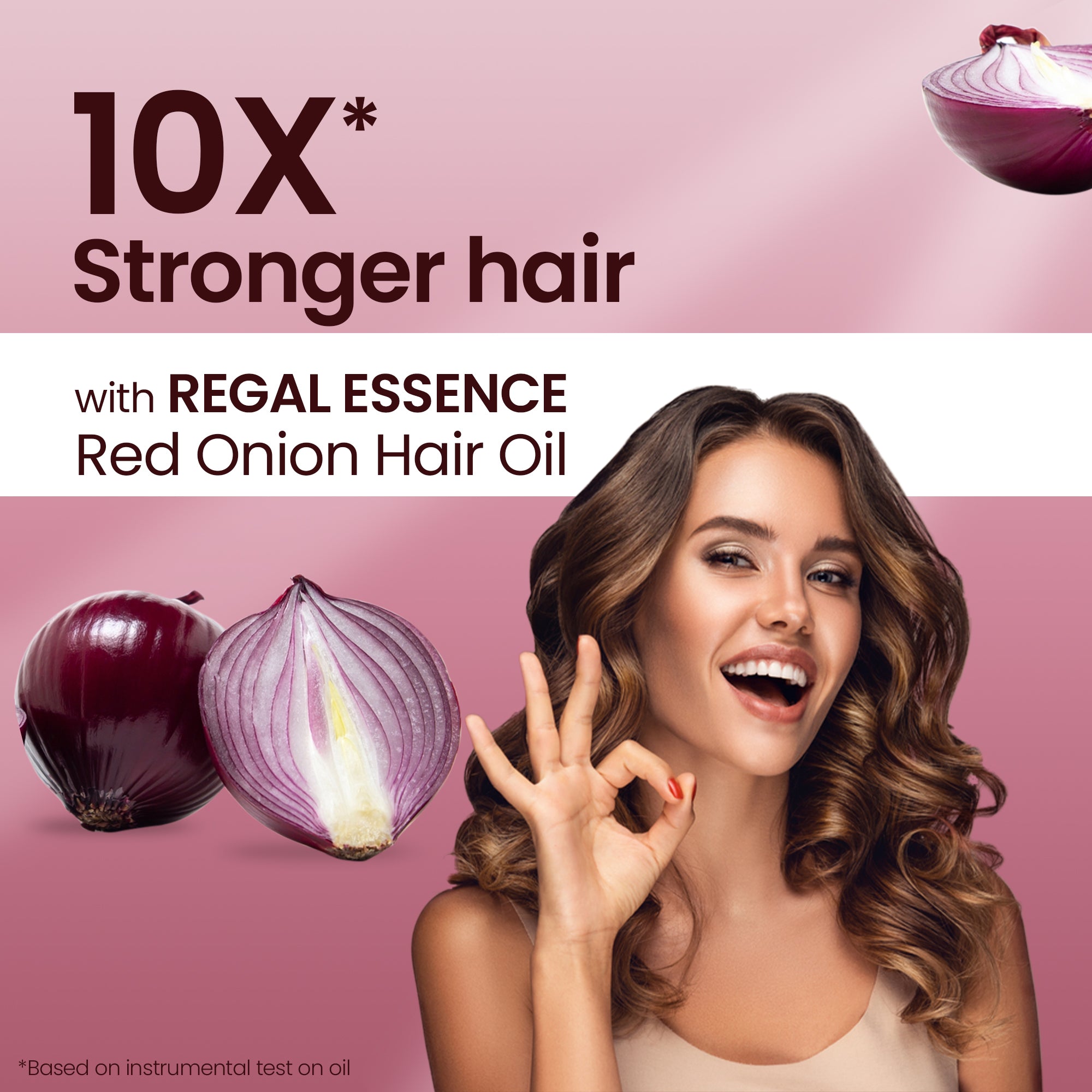 Regal Essence Red Onion Hair Oil For Hair Fall Control & Regrowth-200ml Vedapure Naturals