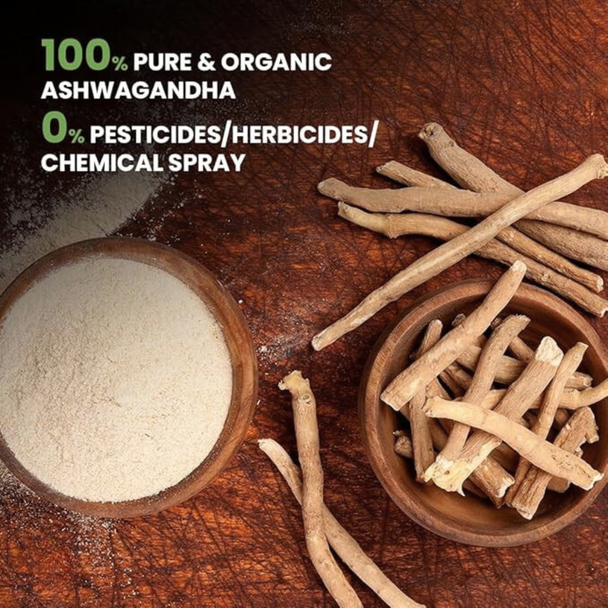 Vedapure Ashwagandha Powder – Pure Withania Somnifera for Strength, Immunity & Stress Relief – 100g