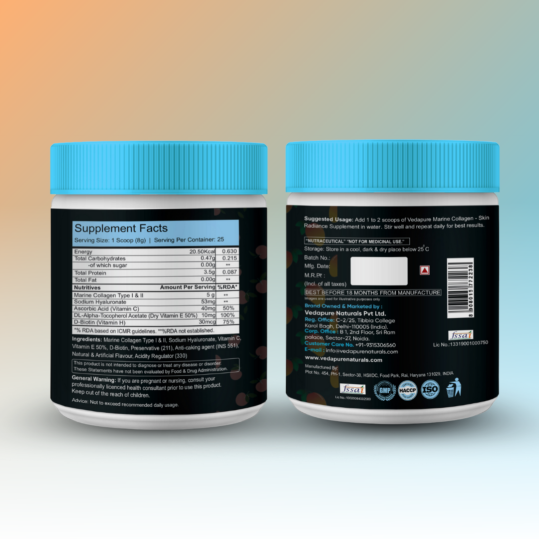 COMBO - Marine Collagen 210 g & Omega 3