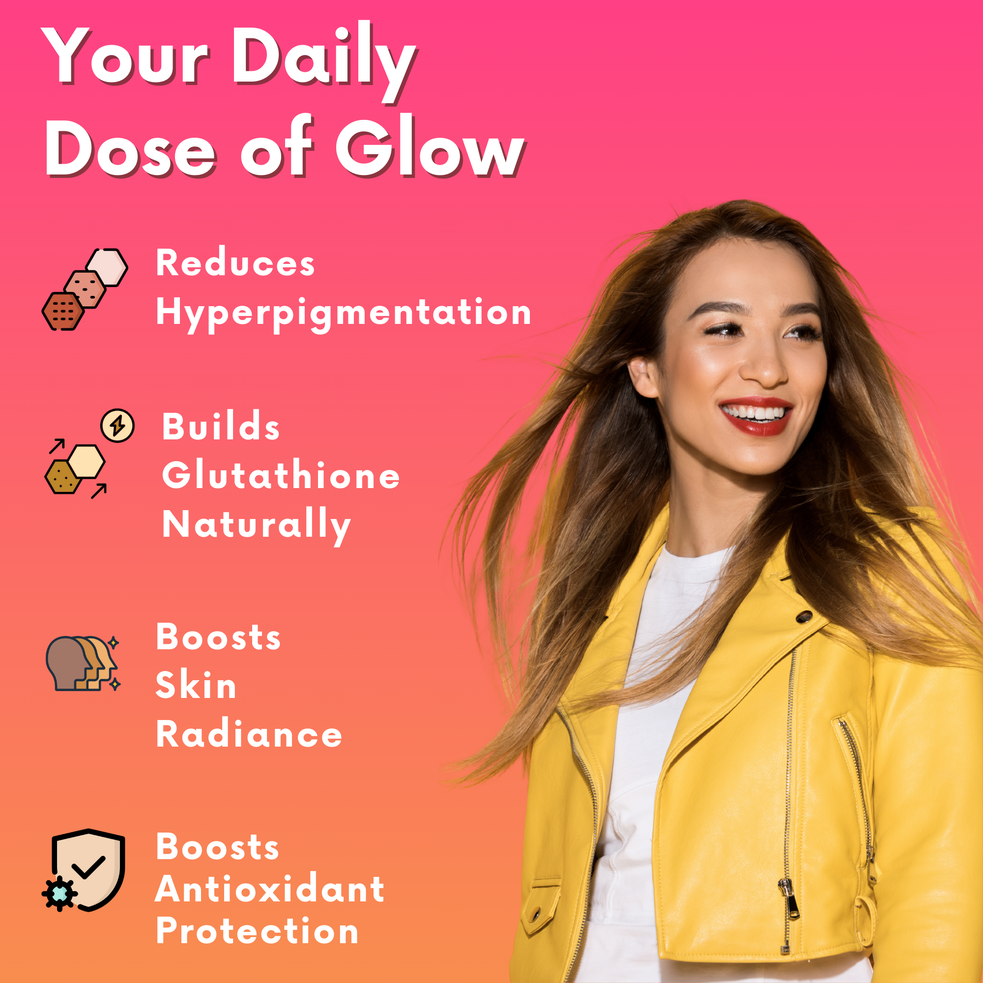 Vedapure L Glutathione Orange & Watermelon & Strawberry Effervescent