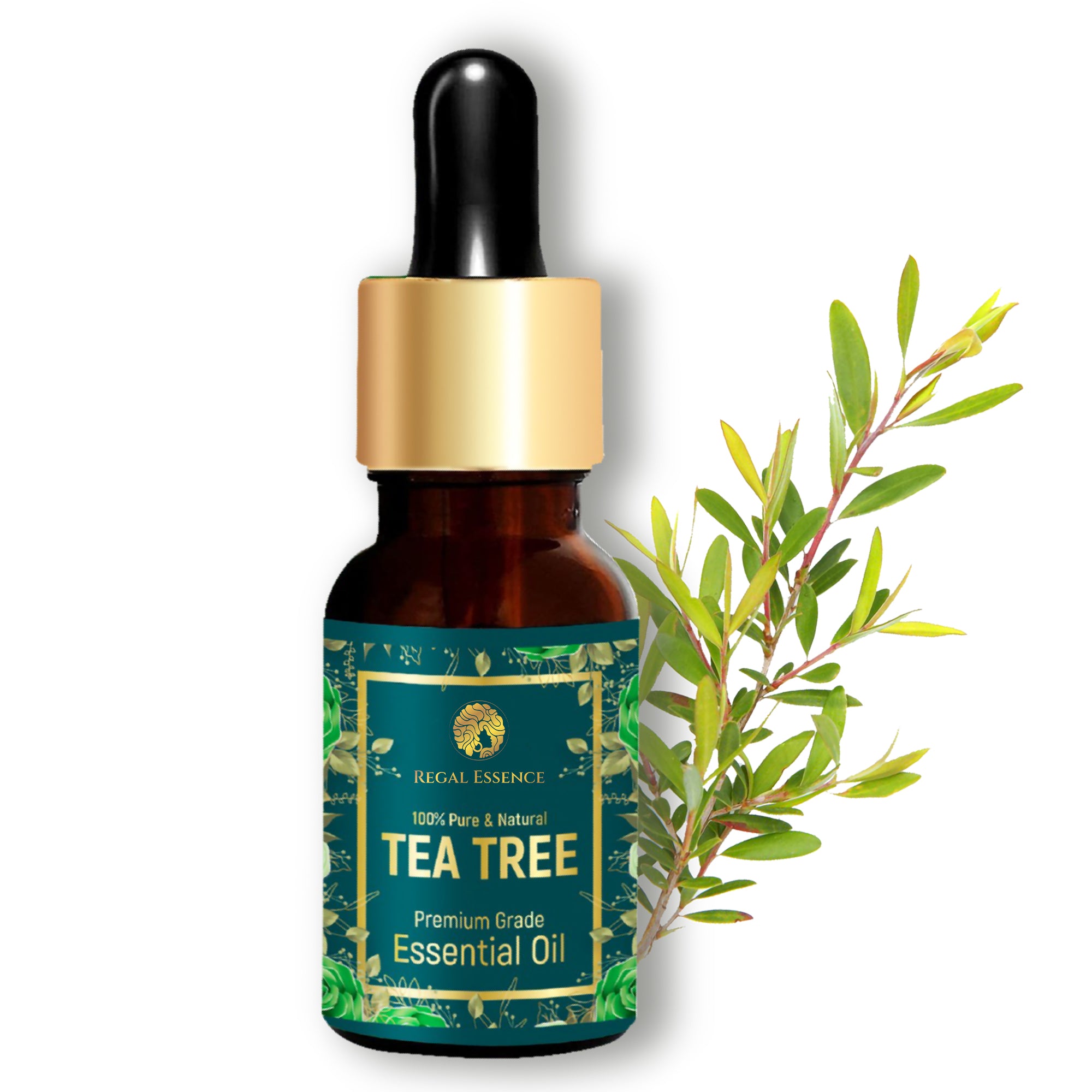 Regal Essence Tea Tree Essential Oil For Healthy Skin, Hair & Stress-15ml Vedapure Naturals