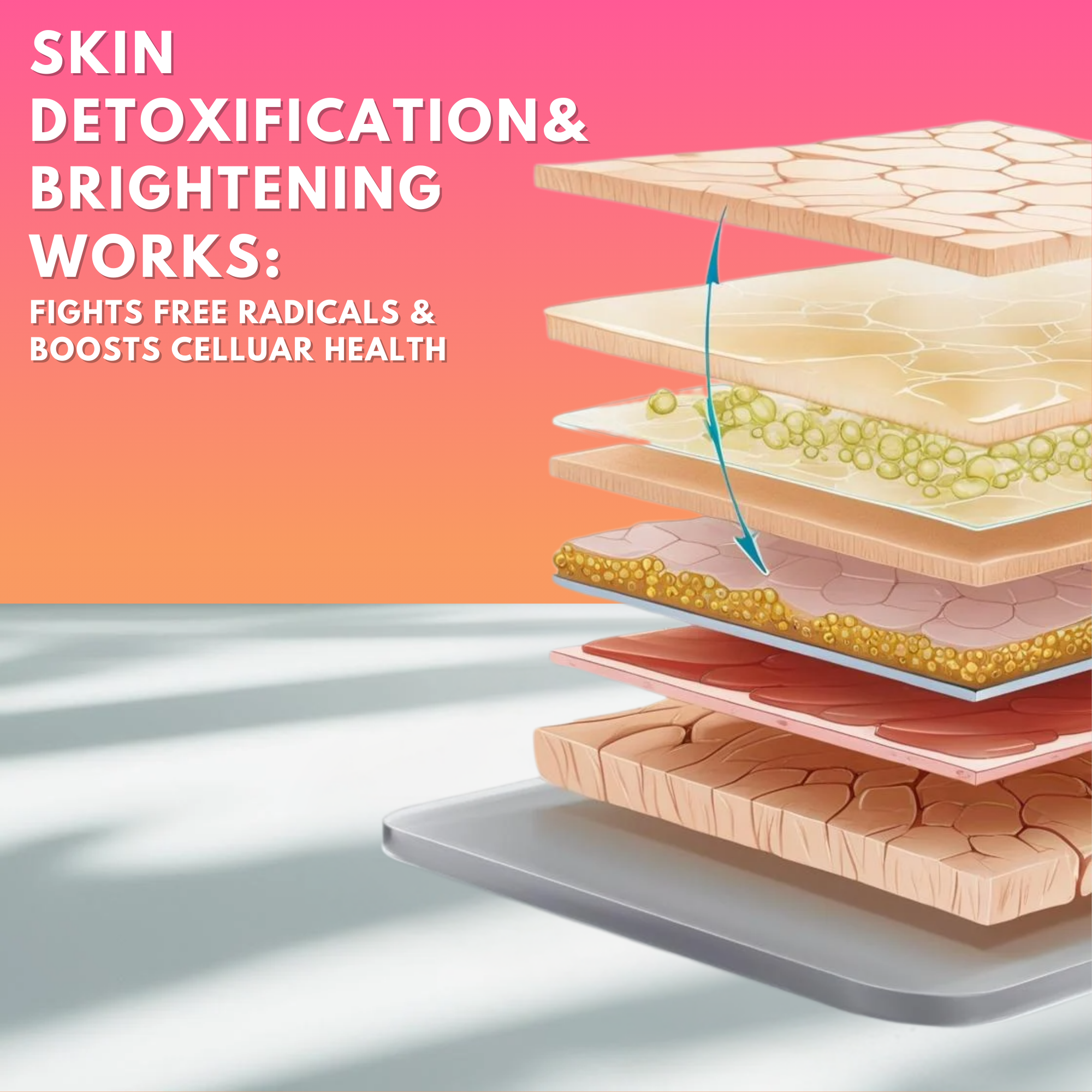 Vedapure L Glutathione Orange & Watermelon & Strawberry Effervescent