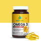 Double Strength Omega 3 Fish Oil 1000mg- 60 Softgel Vedapure Naturals