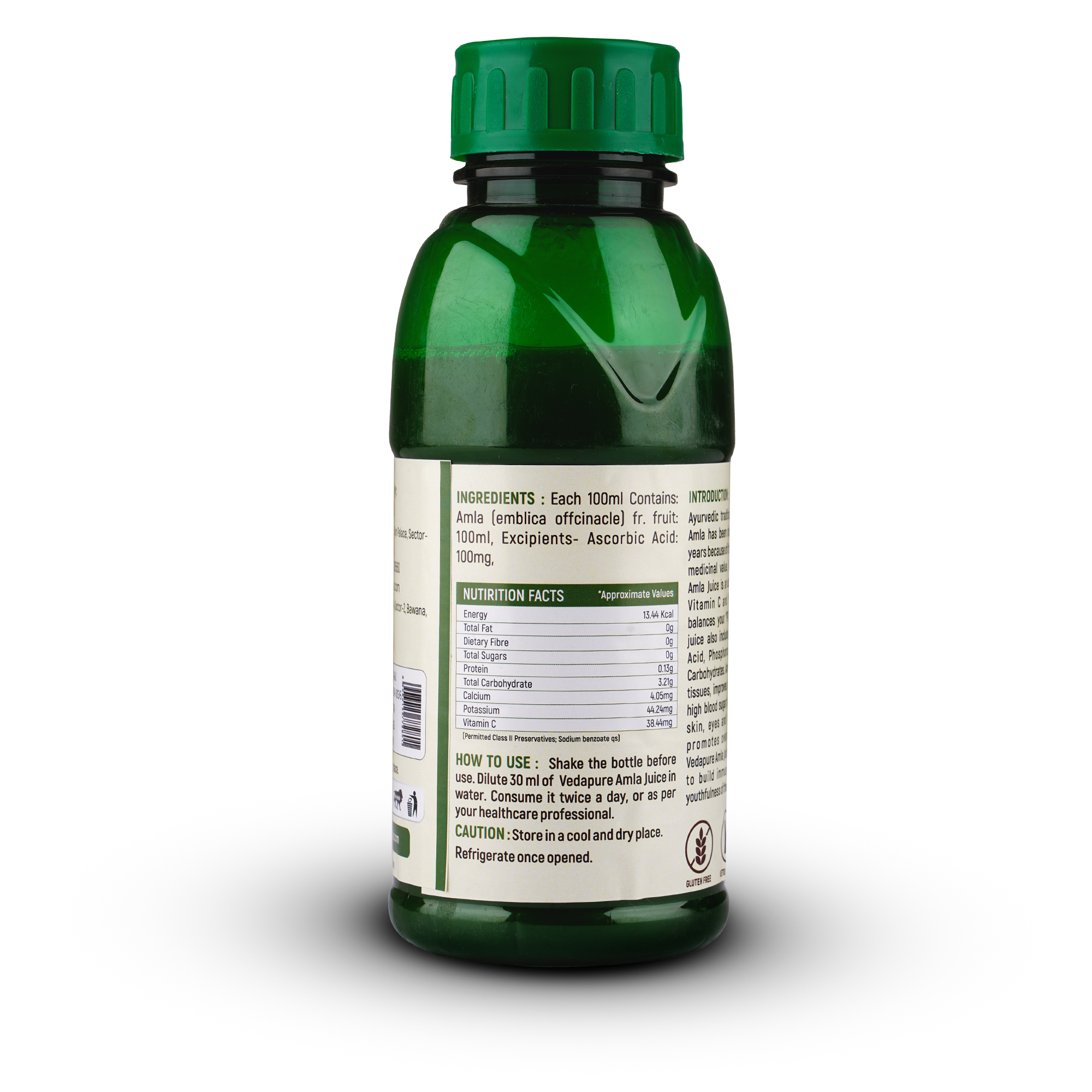 Vedapure Naturals Amla Juice Pure & Natural | Supports Immunity, Energy & Detoxification-500ML