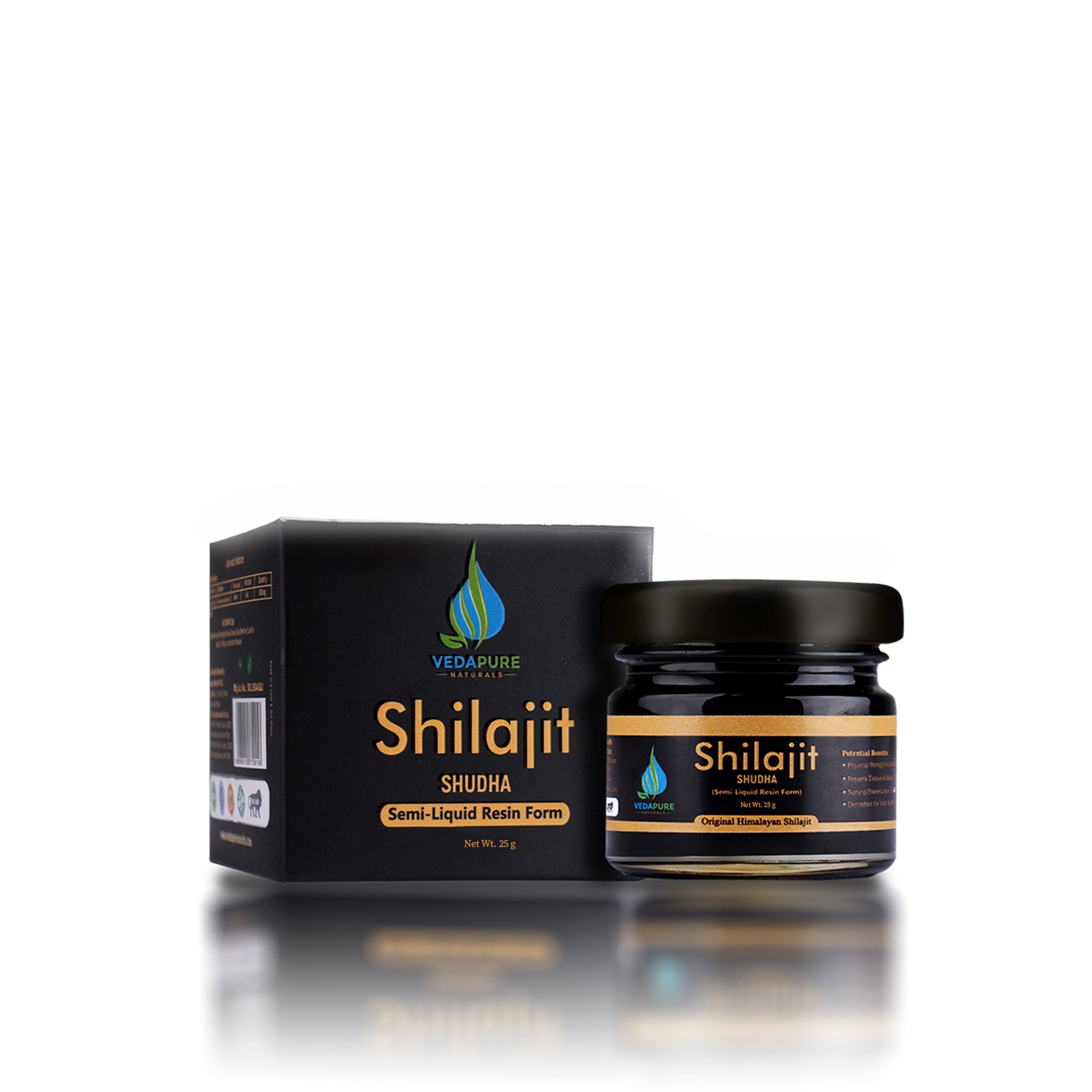 VEDAPURE  Gym Essentials Kit | Double Strength Omega 3 Fish Oil 1000mg- 60 Softgel & Shilajit 15g | Shilajit Lab-Tested for Purity Natural | Stamina Booster for Endurance & Pure Beetroot Powder | Heart Health & Energy Boost | - 100 GM COMBO PACK