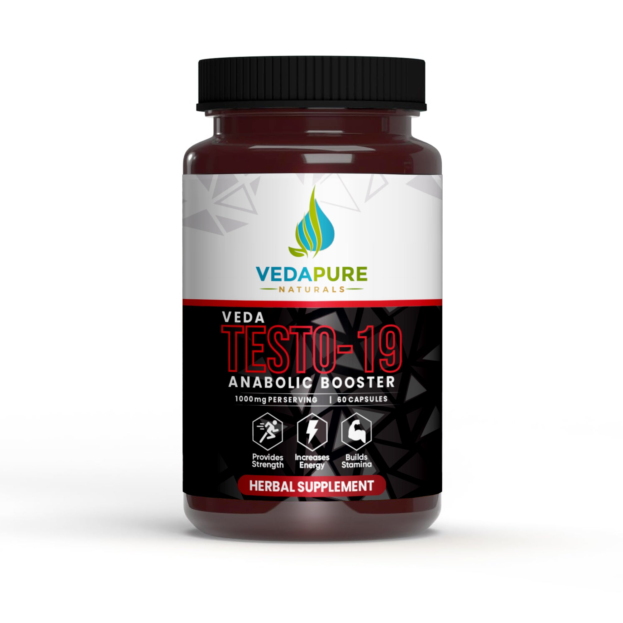 Testosterone & Ashwagandha Combo Vedapure Naturals