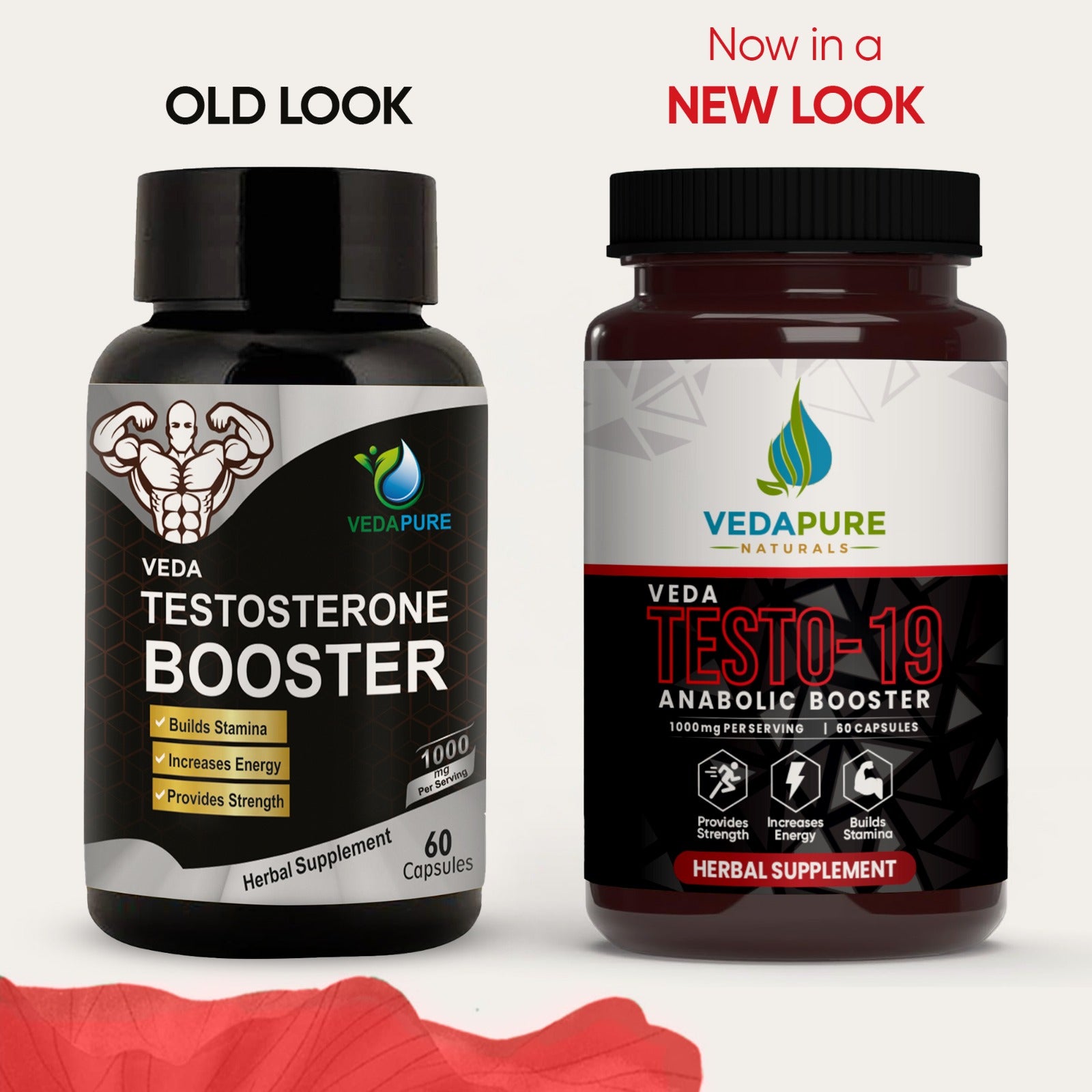 Testosterone & Ashwagandha Combo Vedapure Naturals