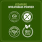 Vedapure 100% Natural & Organic Wheatgrass Powder For Immunity & Energy - 100gm Vedapure Naturals
