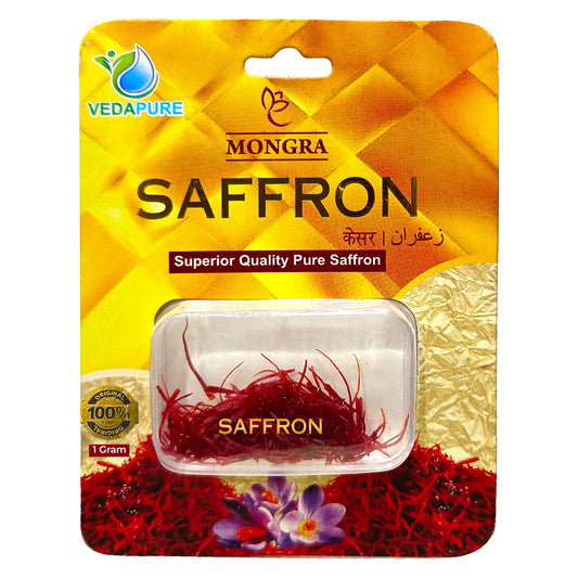 Vedapure Mongra Saffron/Kesar Premium A++ Grade Saffron- 1gram Vedapure Naturals